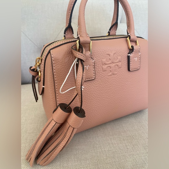 NEW Tory Burch Thea Mini Web Satchel - Picture 2 of 7